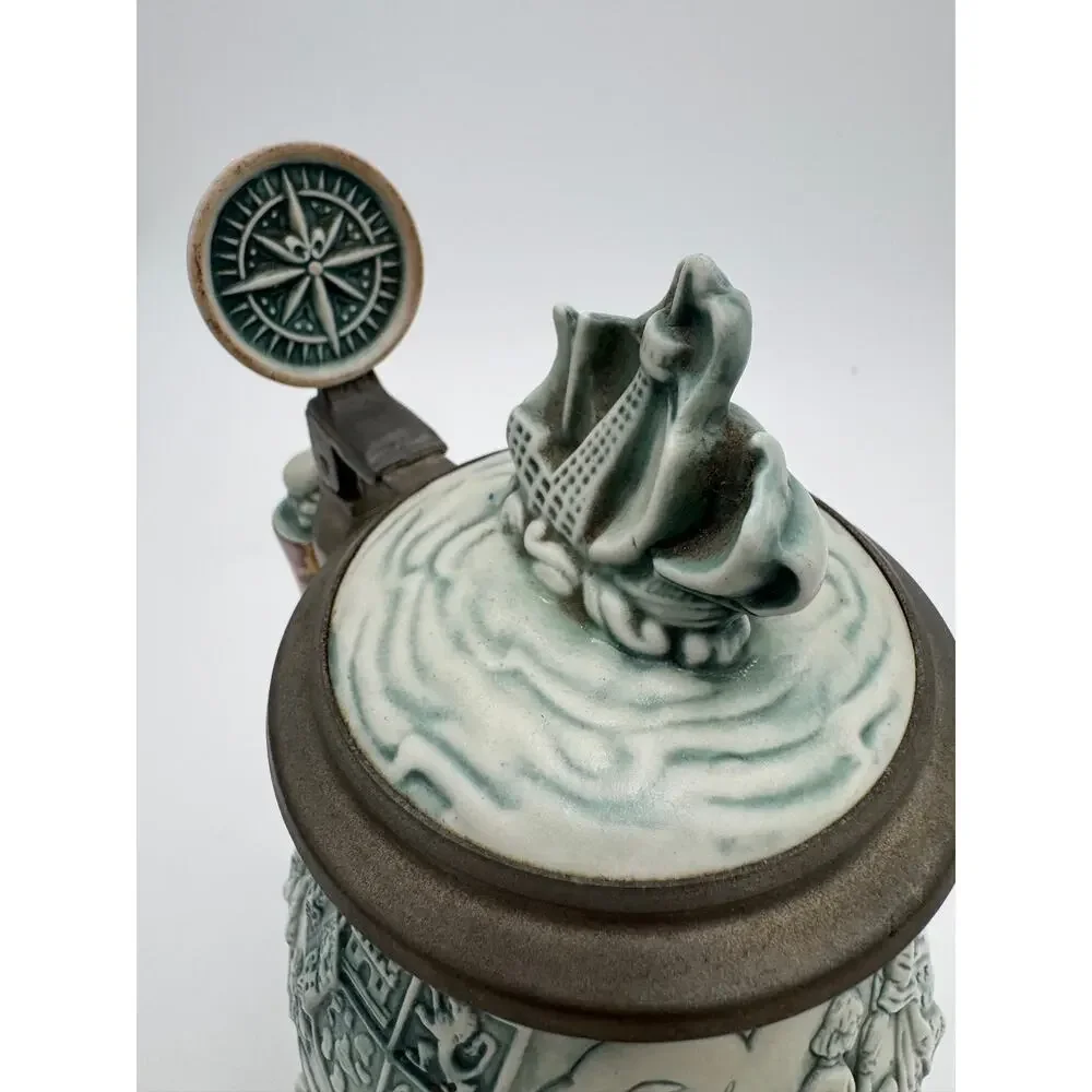 Vintage Avon Beer Stein Christopher Columbus New World  Made in Brazil